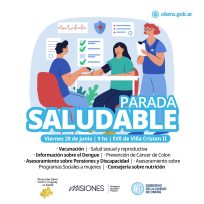 OBERÁ: El programa Parada Saludable estará en el Barrio Villa Cristen II