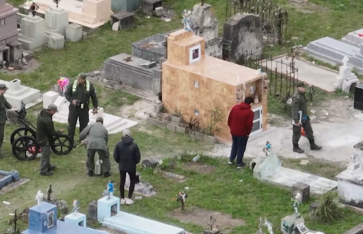 CASO LOAN, Crece la hipótesis de un accidente y la Policía Federal realizará excavaciones en el cementerio de 9 de Julio,