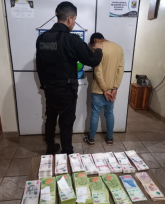 Tenía más de 2 millones y afirmó que cobró una deuda, pero lo había robado en Andresito
