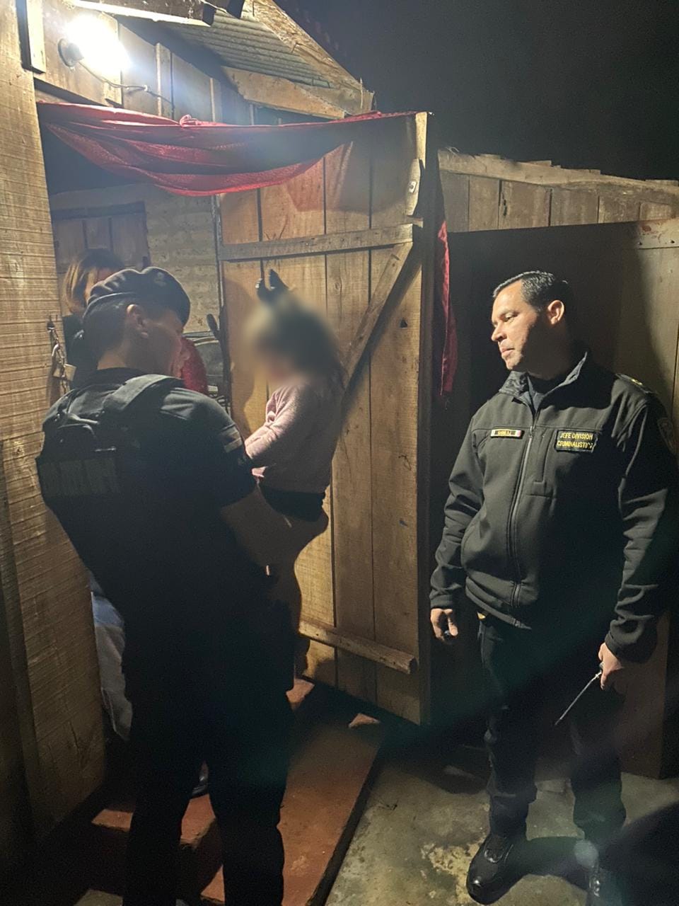 Tras amplias tareas de rastrillaje, la Policía halló a una menor de tres años extraviada en Oberá