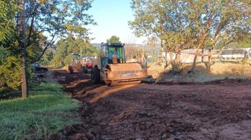 Obras Públicas, Empedrados y arreglos de caminos terrados de Oberá
