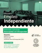 OBERÁ: Programa de Empleo Independiente, la posibilidad para personas con discapacidad