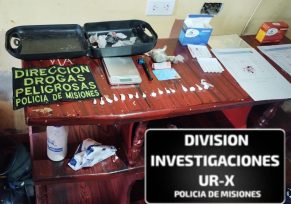 Allanamientos simultáneos en Posadas: hay tres detenidos, secuestraron cocaína, marihuana y bienes robados