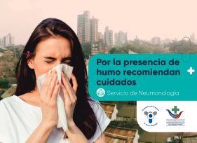 Por la presencia de humo en Misiones el Hospital Madariaga recomienda cuidados a personas con patologías respiratorias