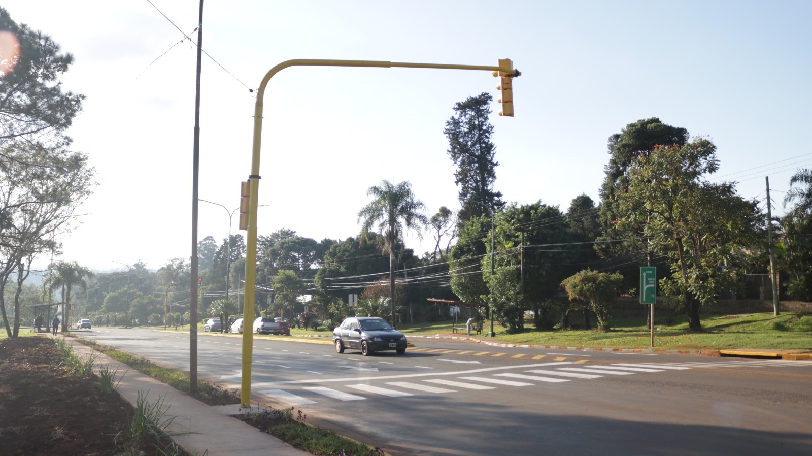 Sensores de prueba para evitar accidentes e infracción al tránsito
