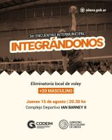 OBERÁ: El encuentro intermunicipal de vóley define al campeón