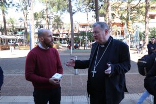 El nuncio apostólico en Argentina, visita la diócesis Oberá por su 15 aniversario