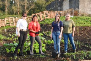 Visita a la Huerta del Barrio San José en el Marco del Programa «Armamos Juntos la Huerta»