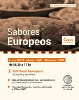 Cocina de Capacitación en Oberá: Sabores Europeos