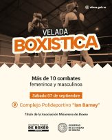 Oberá se prepara para una velada boxística en el Ian Barney