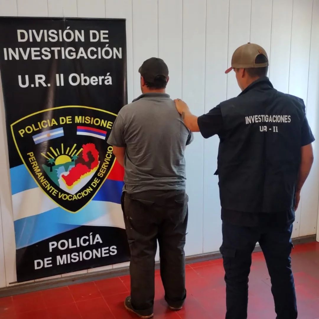 Investigadores de la UR II detuvieron a un hombre denunciado por abusar sexualmente de su hija