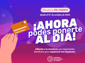 Mañana eds el ultimo día para  acceder a moratoria de IPA en Oberá