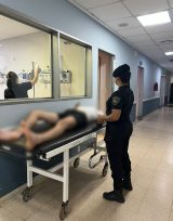 Policías asistieron a joven con crisis respiratoria cuando patrullaban la ciudad