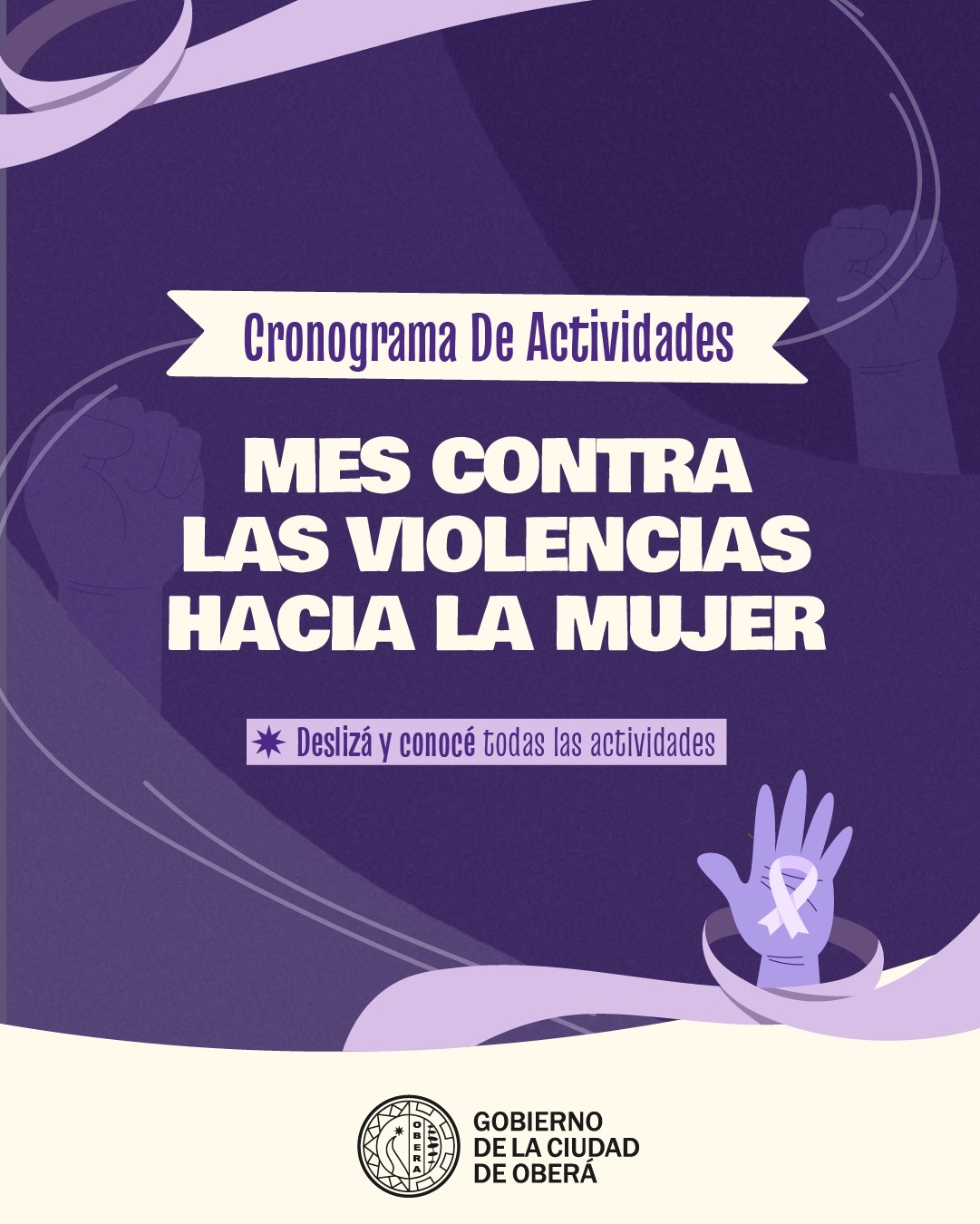 Hagamos una Oberá sin violencias