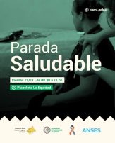 Parada Saludable estará en la plazoleta de la Equidad (frente a Dinco 1)