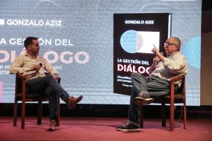 PASSALACQUA SUBRAYÓ EL VALOR DEL DIÁLOGO COMO PILAR SOCIAL EN LA PRESENTACIÓN DEL LIBRO DE GONZALO AZIZ