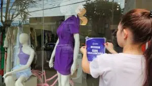 Los comercios Obereños se suman a la campaña de concientización-NO VIOLENCIA-