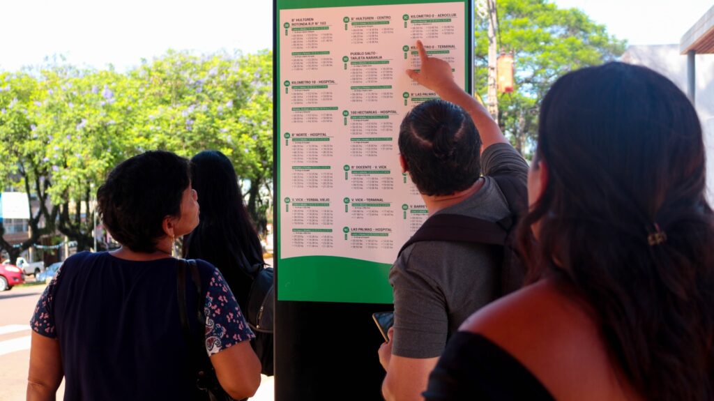 Oberá pone en marcha el reordenamiento del transporte urbano