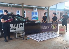 Una denuncia por violencia familiar en El Soberbio resulto en el hallazgo de drogas, cigarrillos de contrabando y un aguantadero de objetos robados