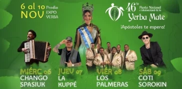 Inicia la 46° edición de la Fiesta Nacional e Internacional de la Yerba Mate