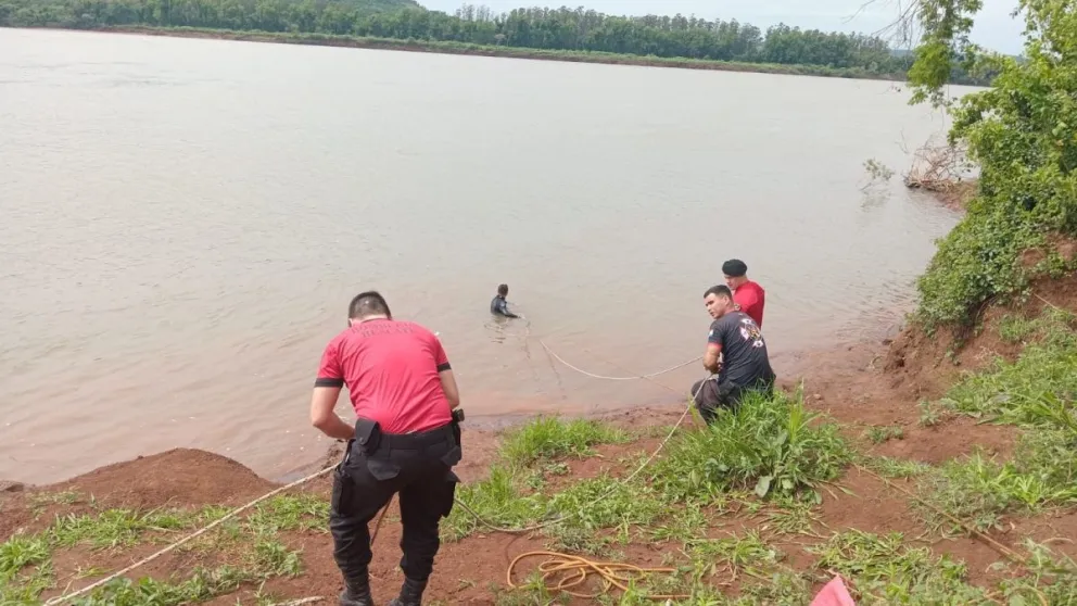El cuerpo hallado en el Río Uruguay pertenece al joven que era buscado