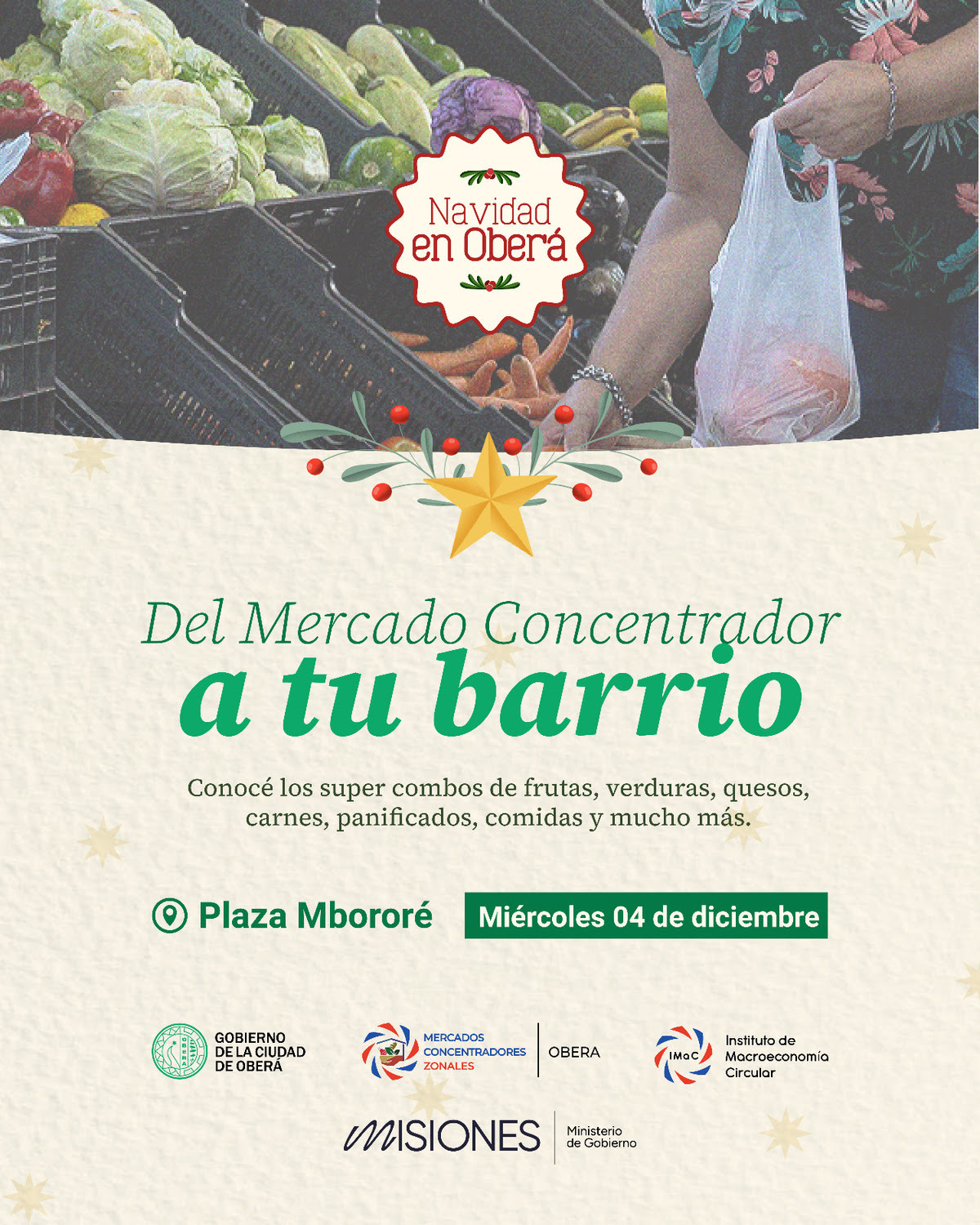 Del Mercado Concentrador a tú barrio