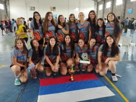 Las chicas de AEMO Handball subcampeonas y con ascenso al Nivel B de menores