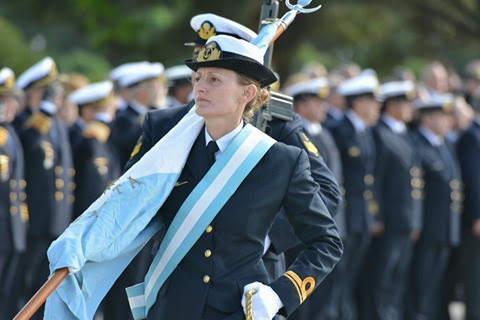Acto Homenaje a la Teniente de Navío Eliana María Krawczyk