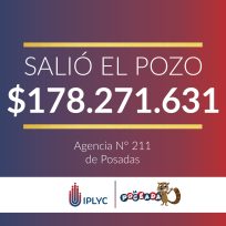Poceada Misionera: casi 180 millones hicieron feliz a un posadeño