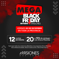 LLEGÓ EL DÍA: HOY ES EL MEGA BLACK FRIDAY EN TODO MISIONES