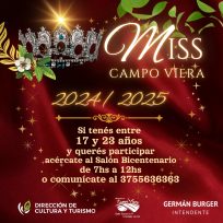 CULTURA | Convocatoria a Miss Campo Viera 