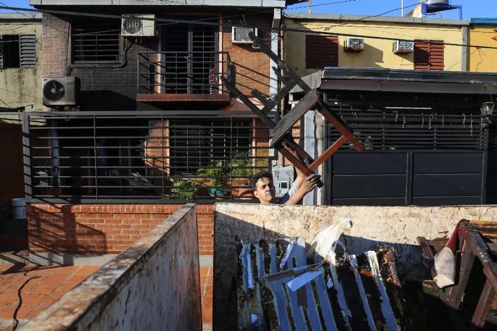 Colecta solidaria para ayudar al veterano afectado por un incendio