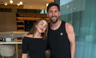 Inesperado encuentro entre Lionel Messi y Nicki Nicole