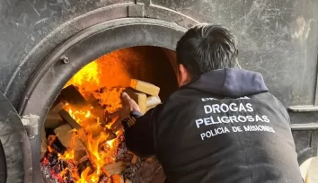 Este lunes quemarán 47 toneladas de droga en Misiones