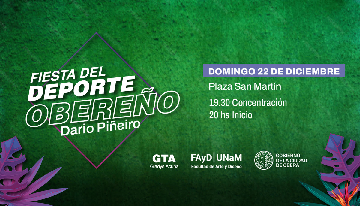 Llega una nueva edición de la Fiesta del Deporte Obereño