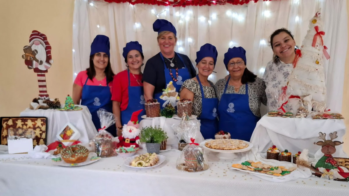 Con más de 70 participantes, culminó con éxito el ciclo de Cocina “Sabores Navideños”
