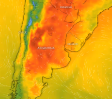 Miércoles de extremo calor, con temperaturas que rozarían los 40°C