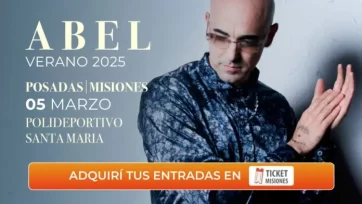 Abel Pintos en Posadas, cuanto cuesta la entrada y como conseguirla