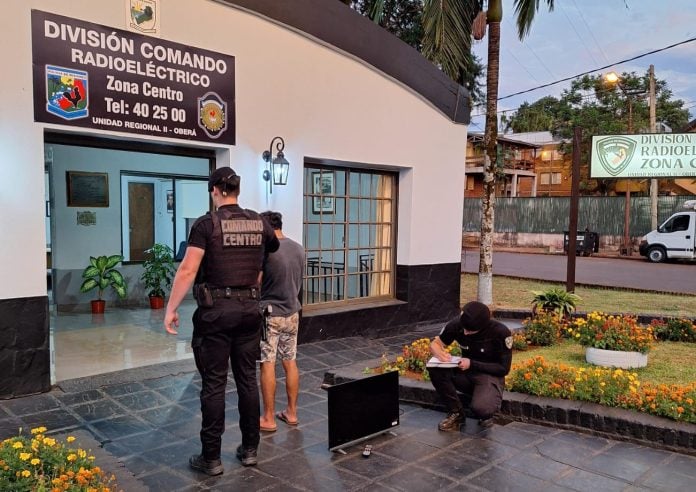 OBERÁ-Dos jóvenes fueron detenidos por robar en casas de barrios centrico
