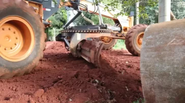Camino a la Escuela: ejecutan cuadras de cordón cuneta en Barrio Esperanza