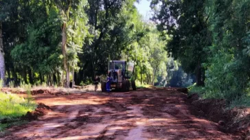 Obras Públicas: Mantenimientos de calles en barrio Sargento Cabral