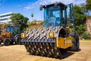 Con financiación provincial, Oberá suma un vibrocompactador para agilizar el arreglo de calles