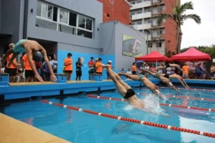 El Ministerio de Deportes acompaña el desarrollo del Campeonato Provincial de Natación