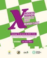 X° Edición del Encuentro Provincial Femenino de ajedrez “Norma Clark” 2025