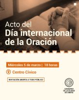 Acto día Internacional de la Oración