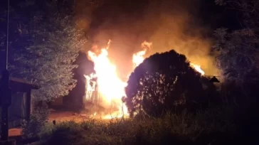 Un incendio destruyó una vivienda en el barrio Prosol