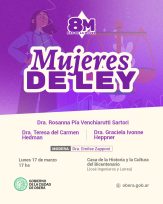 Charla con magistradas destacadas en Oberá: experiencias y trayectorias en la justicia