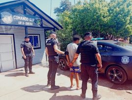 Amenazas y disturbios finalizaron con la detención de dos hombres en Oberá