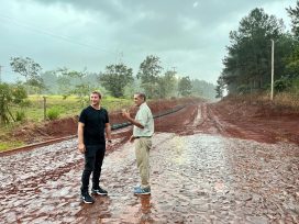 VIALIDAD PROVINCIAL AVANZA CON OBRAS VIALES JUNTO A INTENDENTES DE LA ZONA NORTE