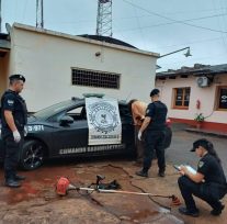 Un hombre fue detenido por Hurto y disturbios con un machete